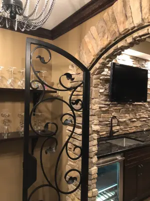 Detwiler Cellar Pub by Sylvie Del Duca Interior Designs Services