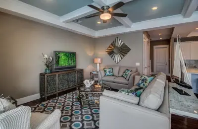 Cozy and Welcoming Residence with Swimming Pool — Interior Design & Decorating project by Sheila Morgan Interiors, Inc.