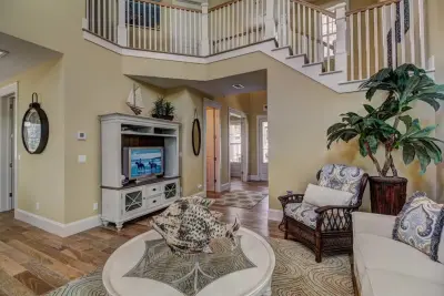 Comfortable Family Beach House — Interior Design & Decorating project by Sheila Morgan Interiors, Inc.