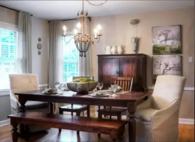 Dining Area Design — Interior Design & Decorating project by Sherry Frederick Interior Designs & Co