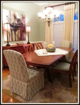 Wildewood Dining Room Makeover — Interior Design & Decorating project by Amy Spencer Interiors