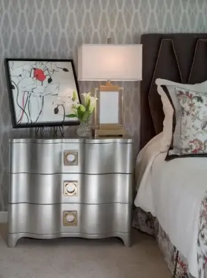 Columbia Downtown Primary Bedroom — Interior Design & Decorating project by Amy Spencer Interiors