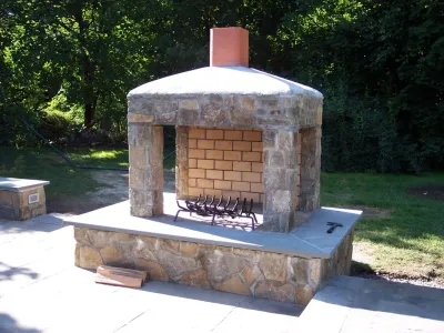 Get Cozy with a Patio Fireplace — Landscape Construction project by Meticulous Landscaping & Design, Inc.