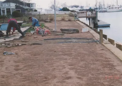 Maritime Center Before and After — Landscape Construction project by Meticulous Landscaping & Design, Inc.