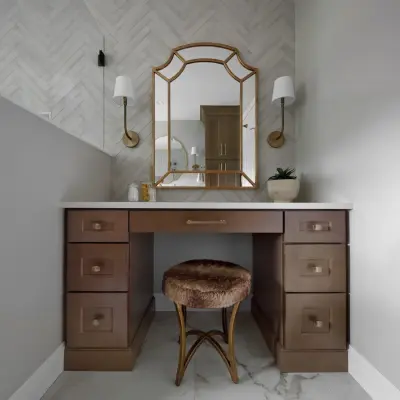 Falcon Restroom — Interior Design & Decorating project by Love Your Room LLC