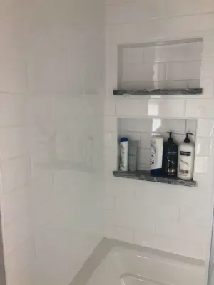 Complete Bathroom Renovation in East Amherst by Inspired Space Design, LLC
