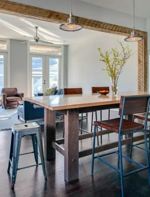 Vintage Urban — Interior Design & Decorating project by Marcelle Guilbeau Interior Design