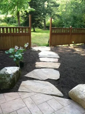 Hardscaping — Landscape Construction project by Mi Fiori Landscape LLC