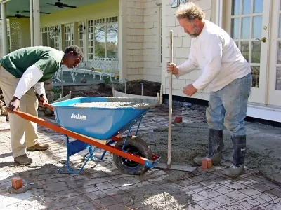 Terrace design/build — Landscape Construction project by Michael P. Neath Landscape Construction, Inc.