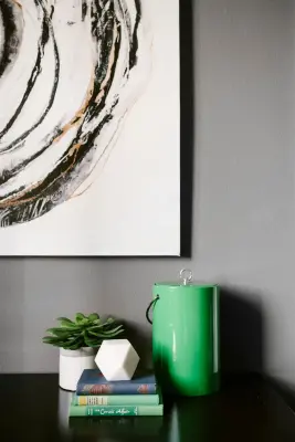 Jade Workspace — Interior Design & Decorating project by Erin Melkonian Designs