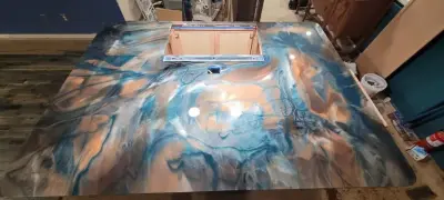 Epoxy Countertop Design — Interior Design & Decorating project by Design With Envy Decorating Den Interiors
