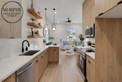 Ethel Two-Family Home — Interior Design & Decorating project by Morphe Home Staging & Design