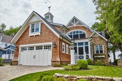 Tailored Cape-Style Home — Interior Design & Decorating project by Frank Souder Designs Inc