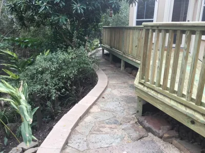 Pathways — Landscape Construction project by Mike Ball Irrigation Landscape & Lighting in Houston
