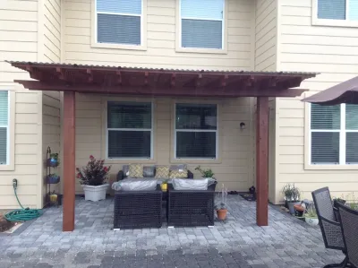 Gazebos & Pergolas — Landscape Construction project by Mike Ball Irrigation Landscape & Lighting in Houston