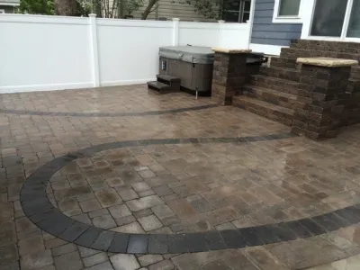 Brick Paver Installation by Mike's Clean Cut Landscaping, Inc