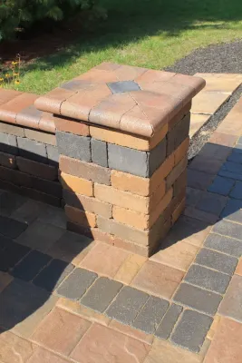 Pillars by Mike's Clean Cut Landscaping, Inc