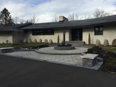 Hardscape Design and Build 2 — Landscape Construction project by Mike's Clean Cut Landscaping, Inc