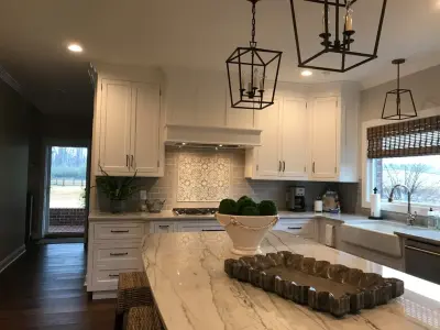 Kitchen Renovation in Farmhouse Style — Interior Design & Decorating project by Pat Miller Baker Interior Designs