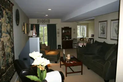Completed Lower Level — Interior Design & Decorating project by Jenn Ray Interiors