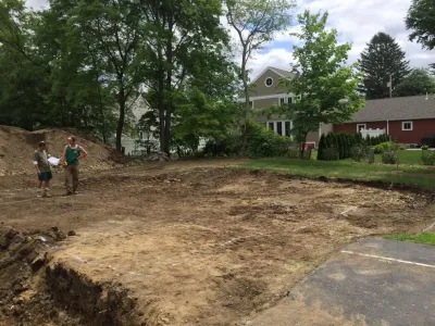 Foundation Excavation by Millennial Landscaping, Inc.