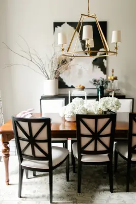 Elegant Dining Space — Interior Design & Decorating project by Crystal Spriggs Brockwell Designs