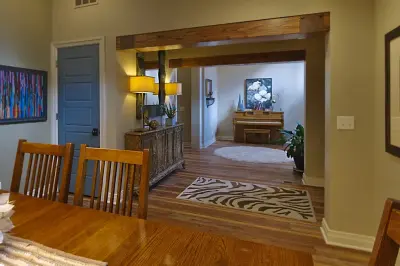 Calhoun Contemporary Farmhouse — Interior Design & Decorating project by Coffey & Co. House Of Interiors