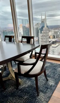 Nashville Residence Dining Room at Four Seasons by Jennifer Joy Mattis, Designer