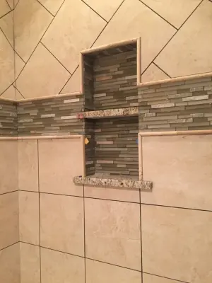 Fox Bay Kitchen and Bathroom Remodel, Brandon, MS by Samantha Smith Designs