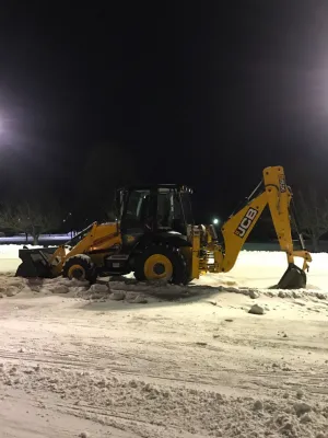 Snow Removal — Landscape Construction project by Millennial Landscaping, Inc.
