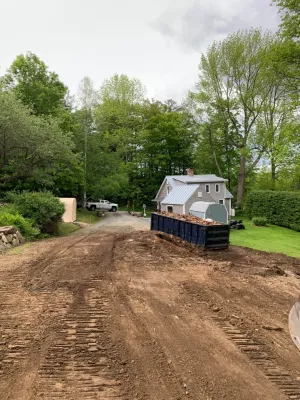 Demolition — Landscape Construction project by Millennial Landscaping, Inc.