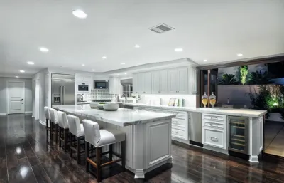 Corona Del Mar: Interior, Kitchen & Bathrooms — Landscape Design project by 3D Solutions