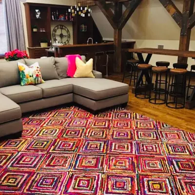 Tulsa Gaming Lounge — Interior Design & Decorating project by Melanie Leeds Design