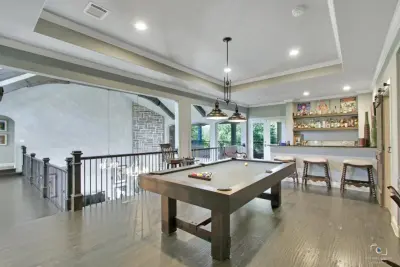 Entertainment Lounge — Interior Design & Decorating project by Shannon Harrell Interiors