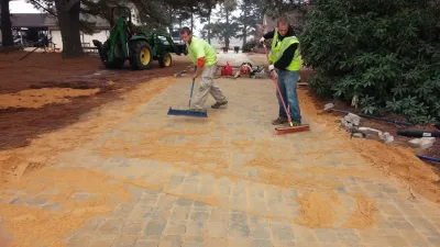 Driveway Dunn NC — Landscape Construction project by Miller's Lawn & Landscaping