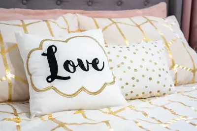 Chic Glamorous Bedroom — Interior Design & Decorating project by Carine Nahed Designs