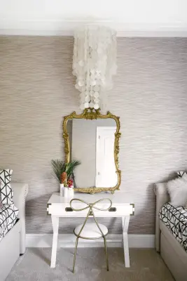 Golden Gals Space — Interior Design & Decorating project by Erin Melkonian Designs