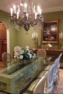Stunning Dining Room Makeover — Interior Design & Decorating project by Kelli Wilson Design