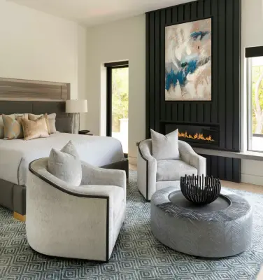 Elegant and Contemporary — Interior Design & Decorating project by Wesley-Wayne Interiors, LLC