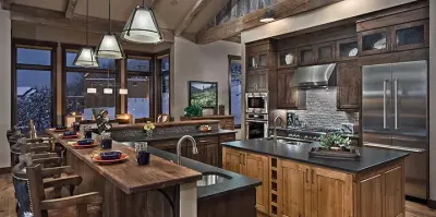 Stonehill Retreat — Interior Design & Decorating project by Steamboat Interiors, Corp.