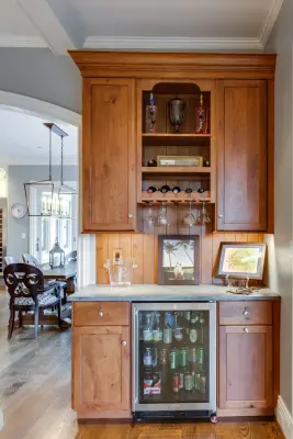 Lounge Bar Area — Interior Design & Decorating project by L B Interiors LLC