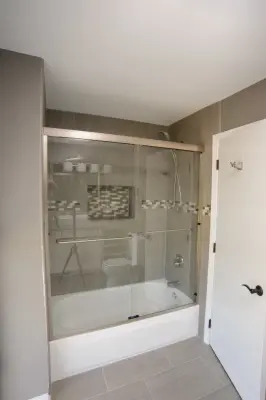 Renovation of Guest Bathroom — Interior Design & Decorating project by Tanya Rynicke Interiors, LLC