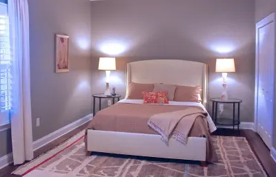 Contemporary Guest Suite — Interior Design & Decorating project by Rebecca B Interior Design