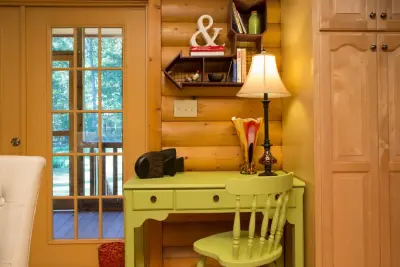Hermitage Lane Cabin — Interior Design & Decorating project by Burke Designs