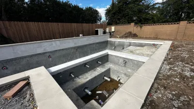 West Hills , CA | New Construction Pool — Landscape Construction project by Moda Outdoor Living