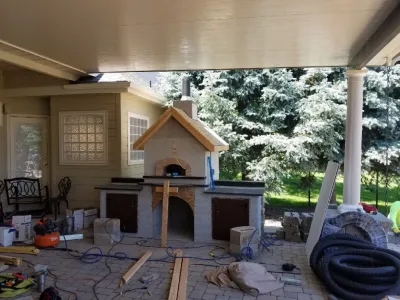 Outdoor Kitchens by Modern Landscape