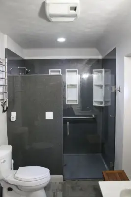 Restroom Renovation — Plumbing Services project by Tim Rausch Plumbing LLC