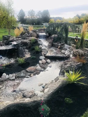 Water Feature by Modern Landscape
