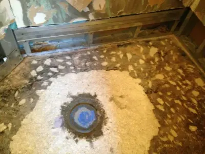 Shower Pan Leak Assessment and Replacement — Plumbing Services project by Prestige Plumbing Services Inc.