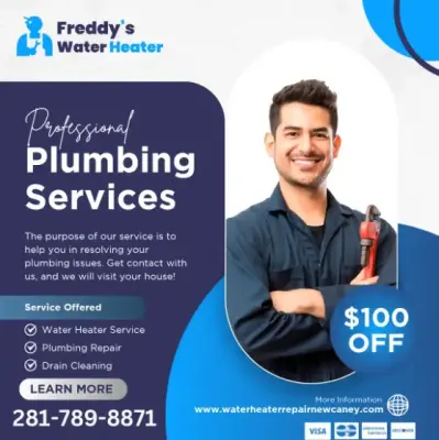 Freddy's Water Heater - Plumbing Services in New Caney, TX